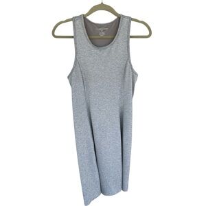 Harmony & Balance Women’s Dress Small Gray Racerback Athletic Tank Built In Bra